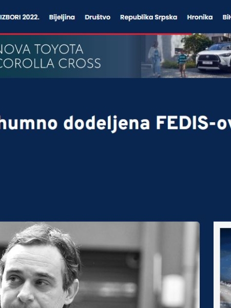 FEDIS 2022 Info Bijeljina